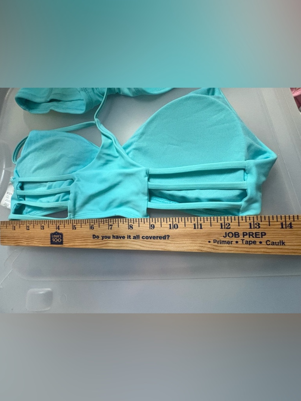 Body Glove Mint Green Strappy Back Bikini Set B12 - Picture 11 of 12